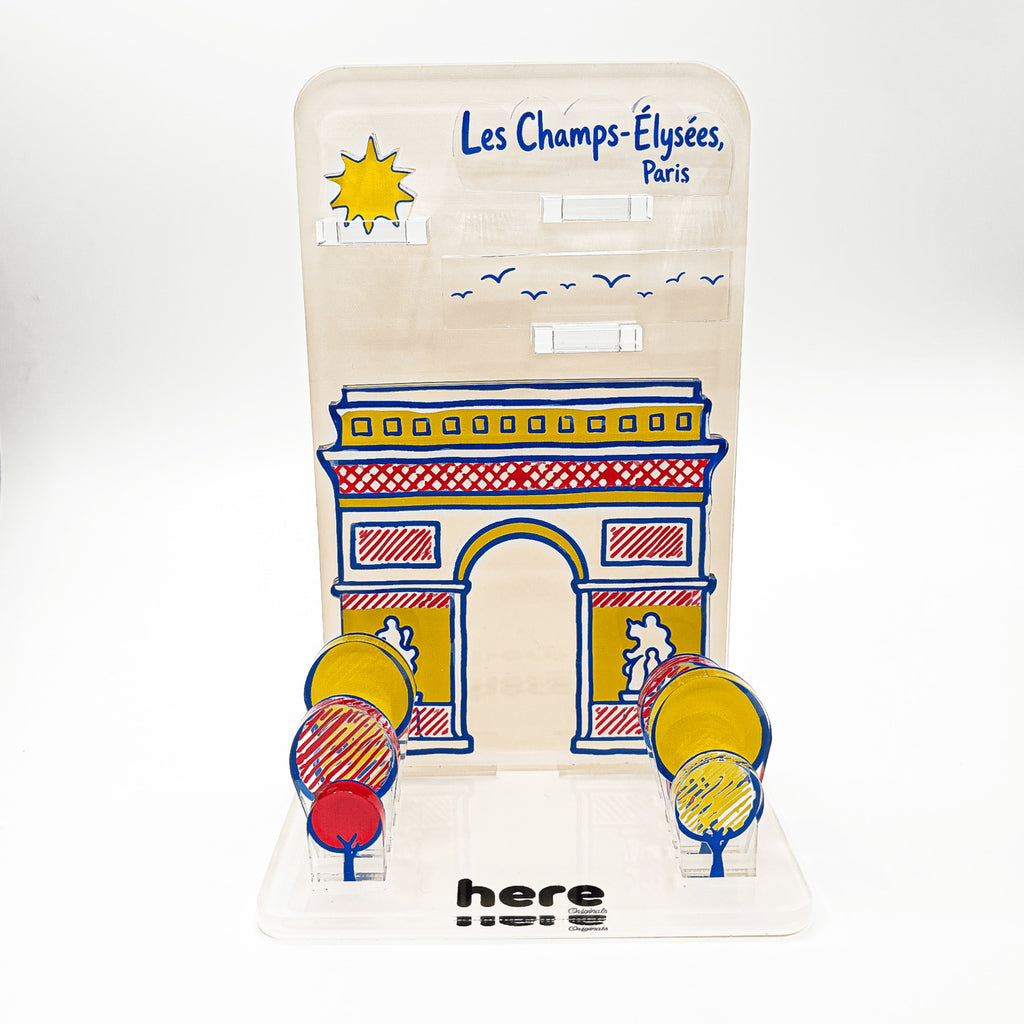 Les Champs-Élysées — Line Art