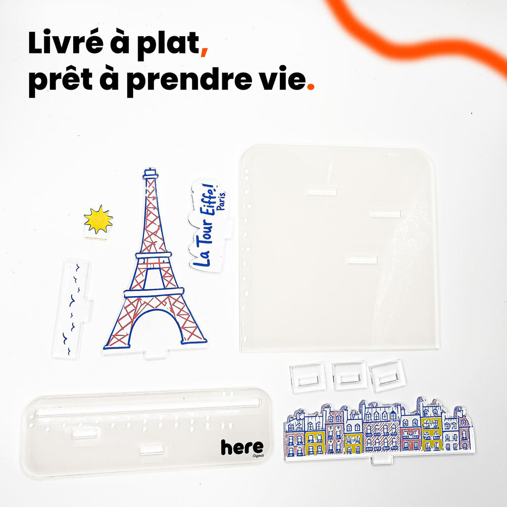 La Tour Eiffel — Line Art